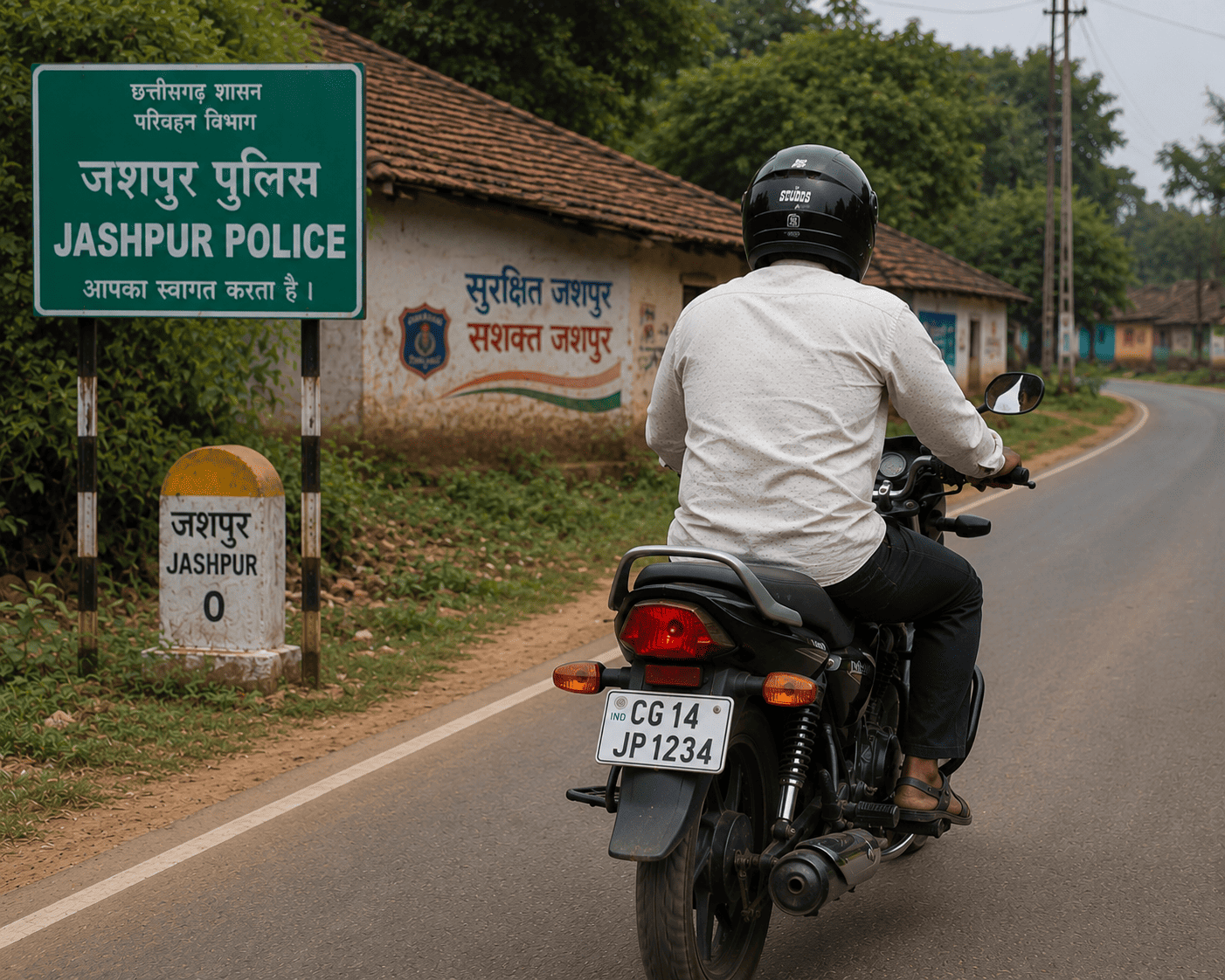 Helmet awareness banner
